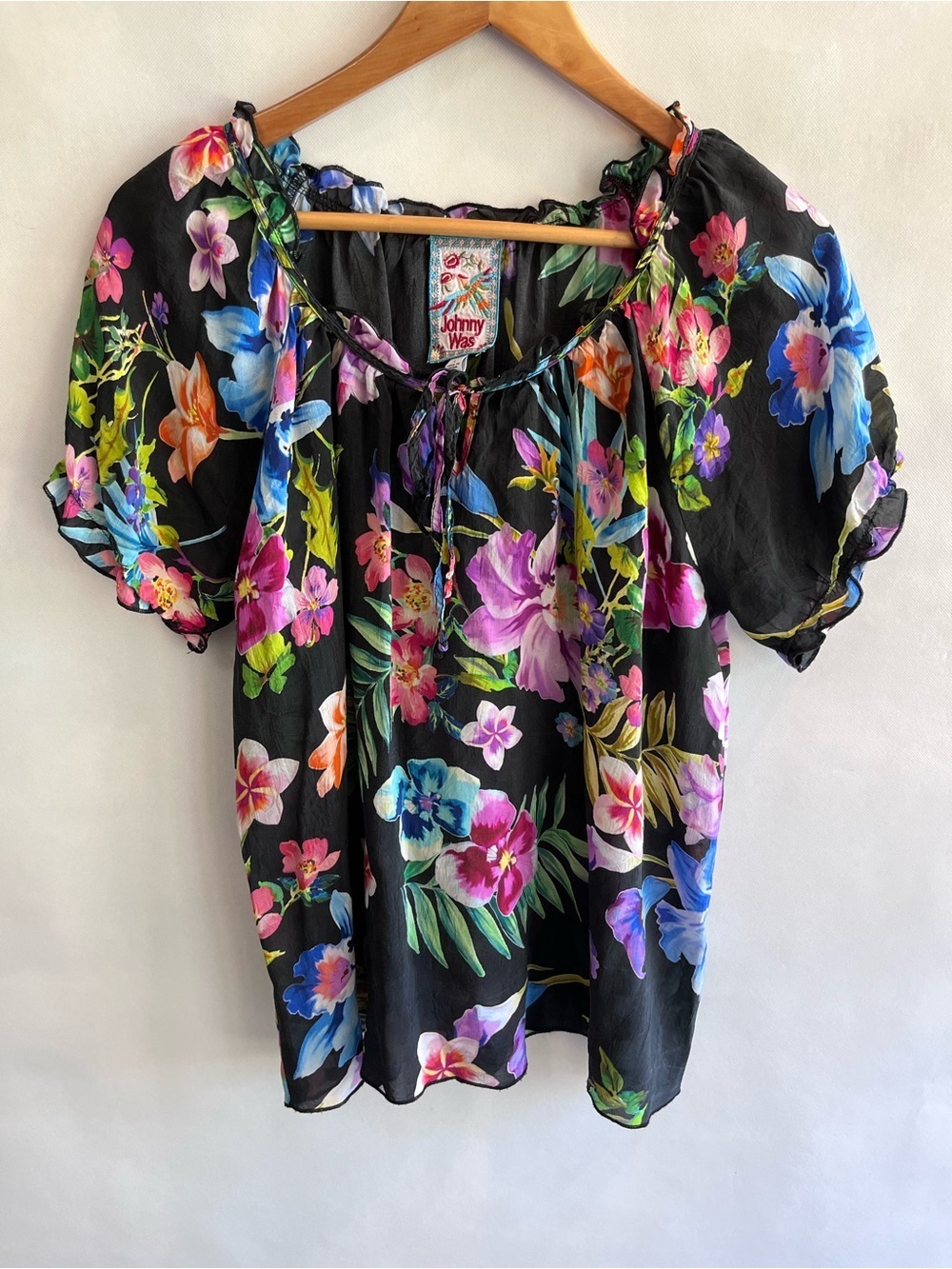 Johnny Was Aruba Kadence Floral Top